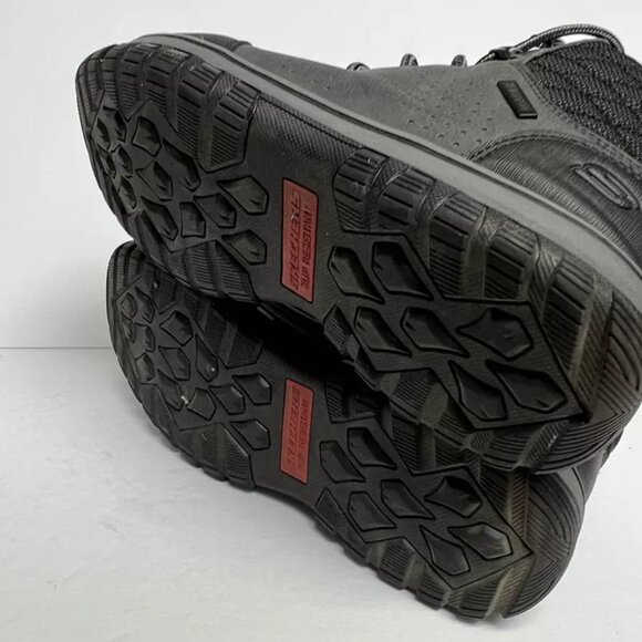 Skechers Women's Work Mccoll Comp Toe Boot Black Size 9 M - Picture 5 of 6